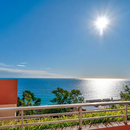 Studio 4 Personnes Avec Wi-Fi, Vue Mer - Fr-1-827-92 * Roccabruna